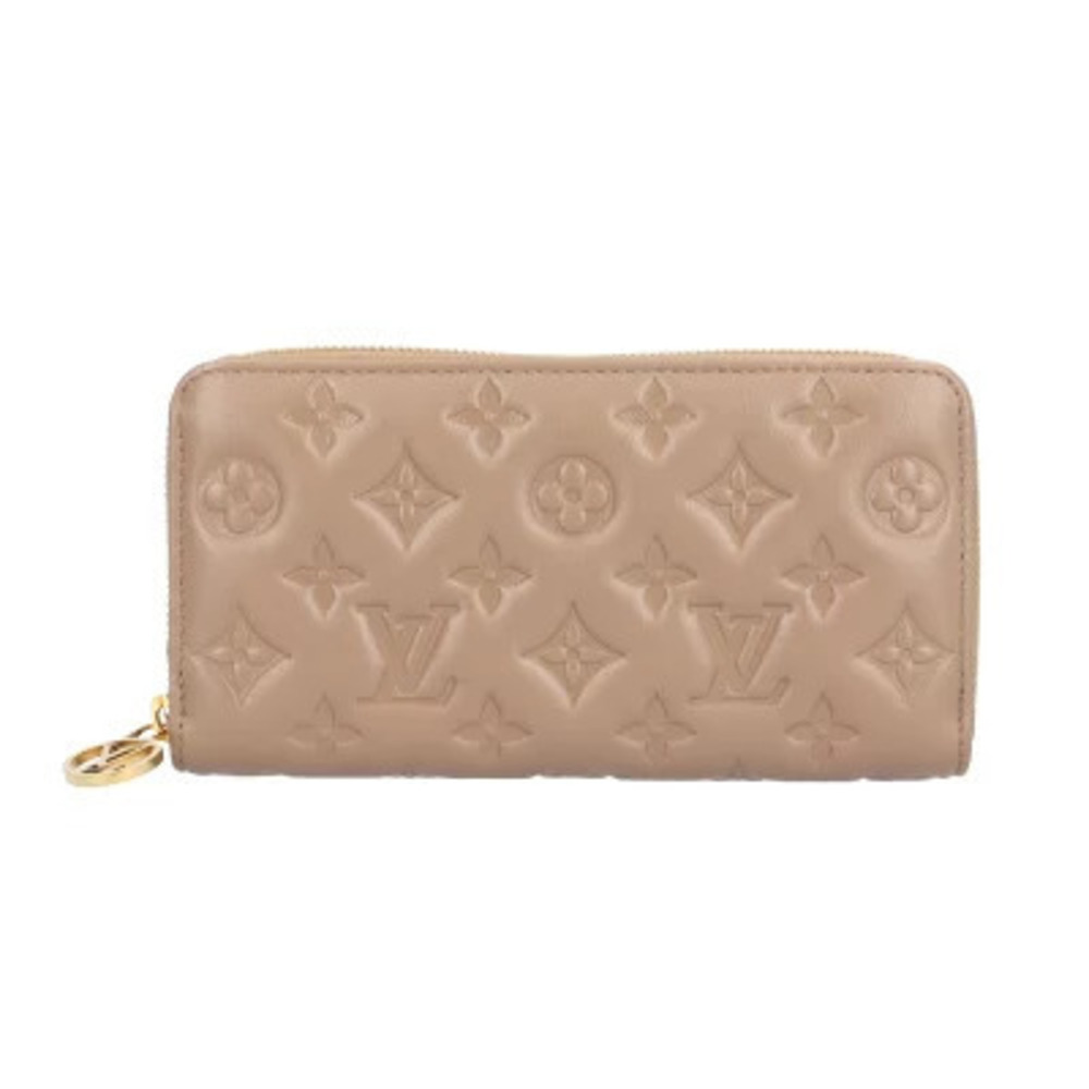 Louis Vuitton Zippy Wallet Monogram Embossed Long